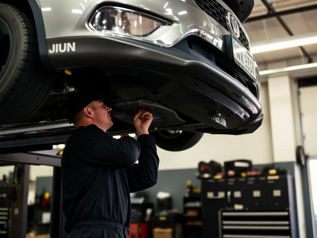 Mechanic at work